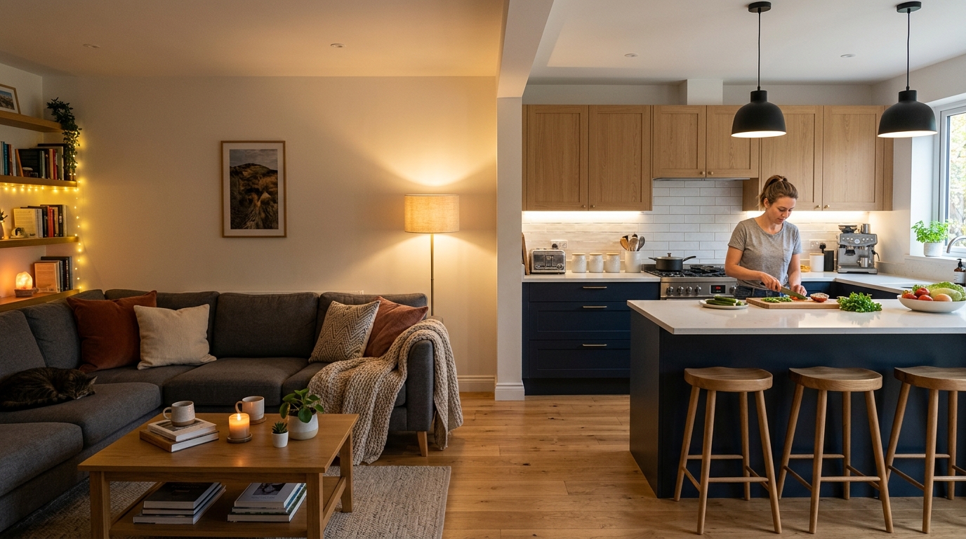 Iluminação ideal para cada ambiente: guia completo para sua casa